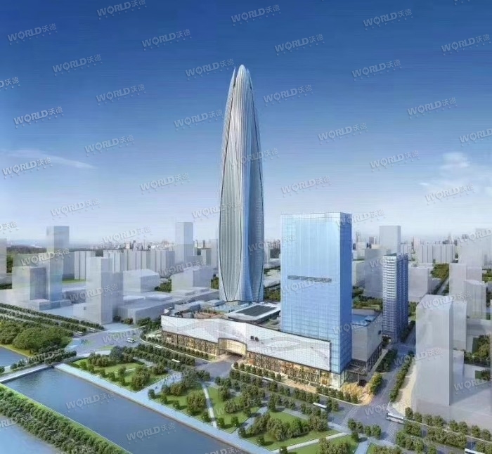 宁波中心高楼层白坯1050平方出租